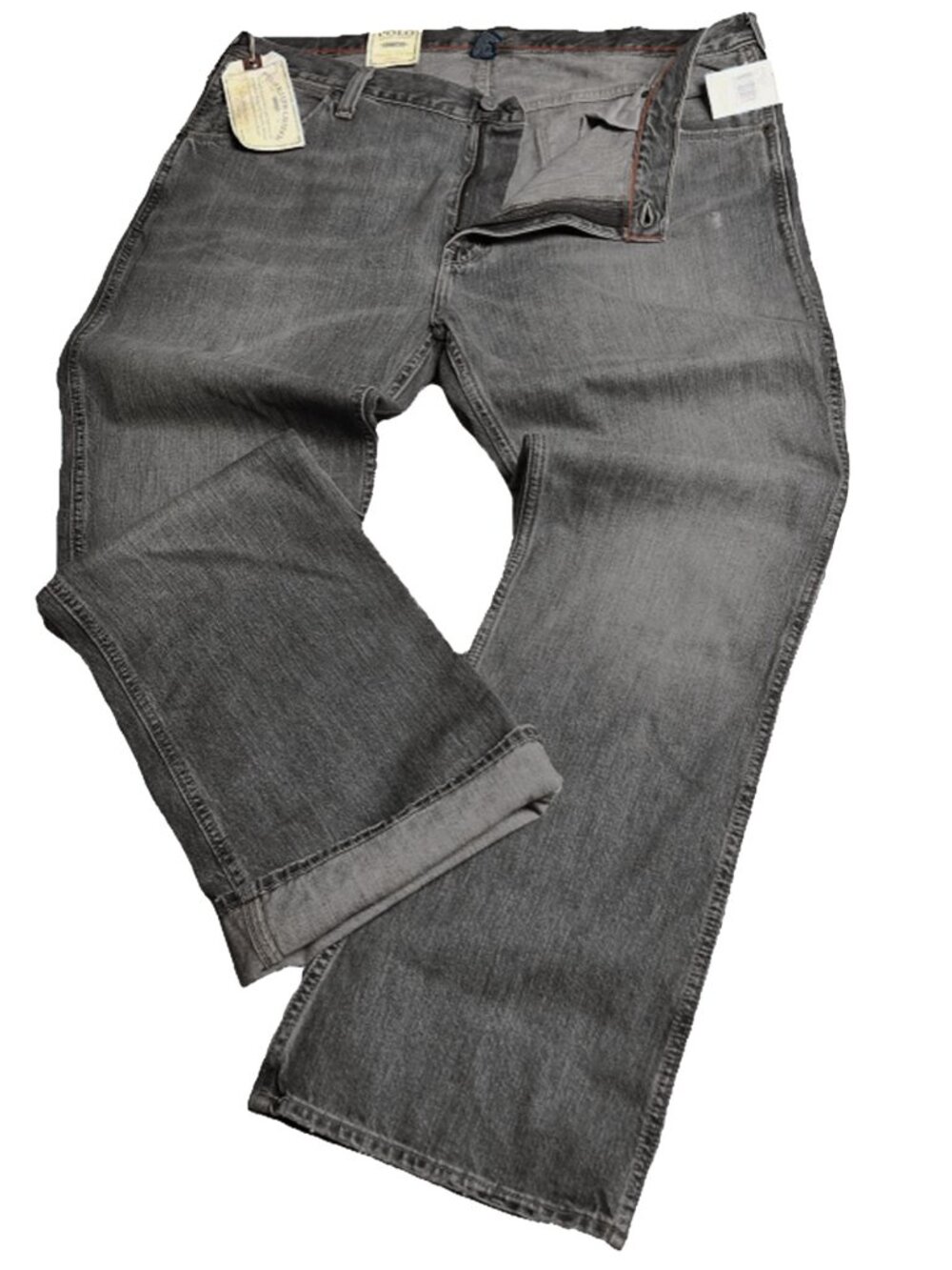 NEW Vintage Polo Ralph Lauren Durango Jeans! Weathered Black  Lightly Distressed